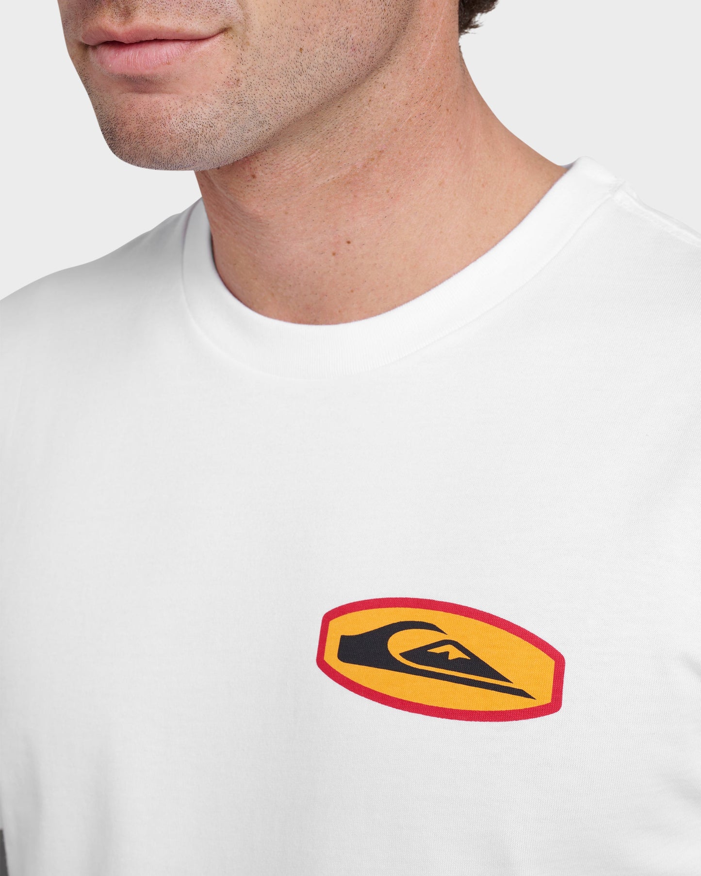 Quick Silver Stadium Emblem Classic T-shirt - White