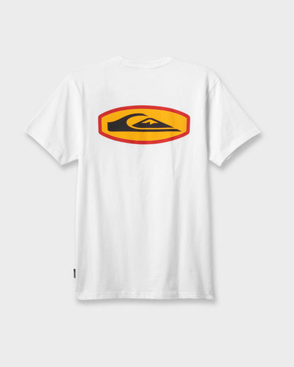 Quick Silver Stadium Emblem Classic T-shirt - White
