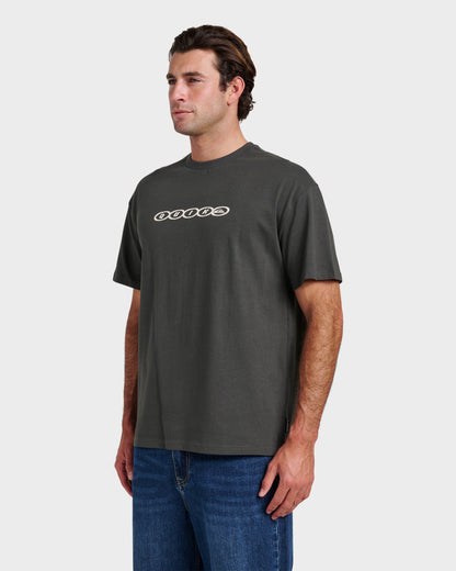 Quick Silver Linked Heavy Weight T-shirt - Phantom