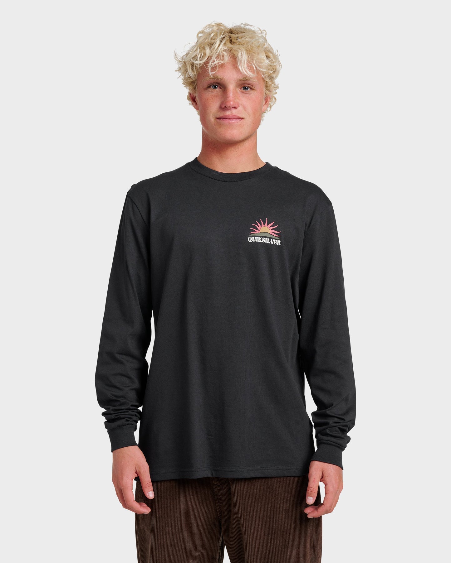 Quick Silver Dawn Patrol Long Sleeve T-shirt - Black