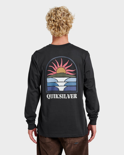 Quick Silver Dawn Patrol Long Sleeve T-shirt - Black