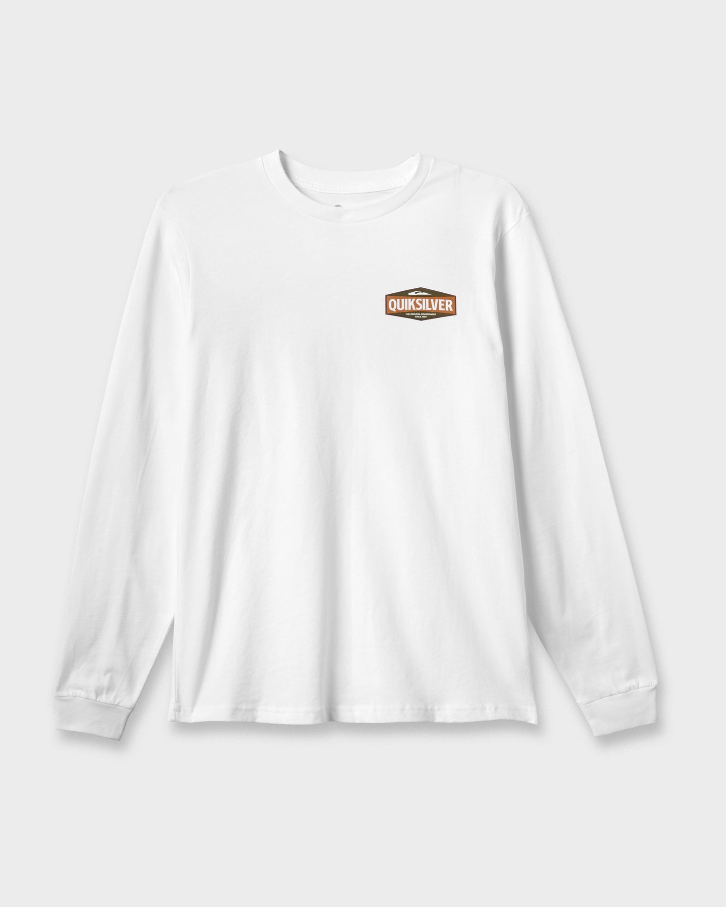 Quick Silver Three Piece Long Sleeve T-shirt - White