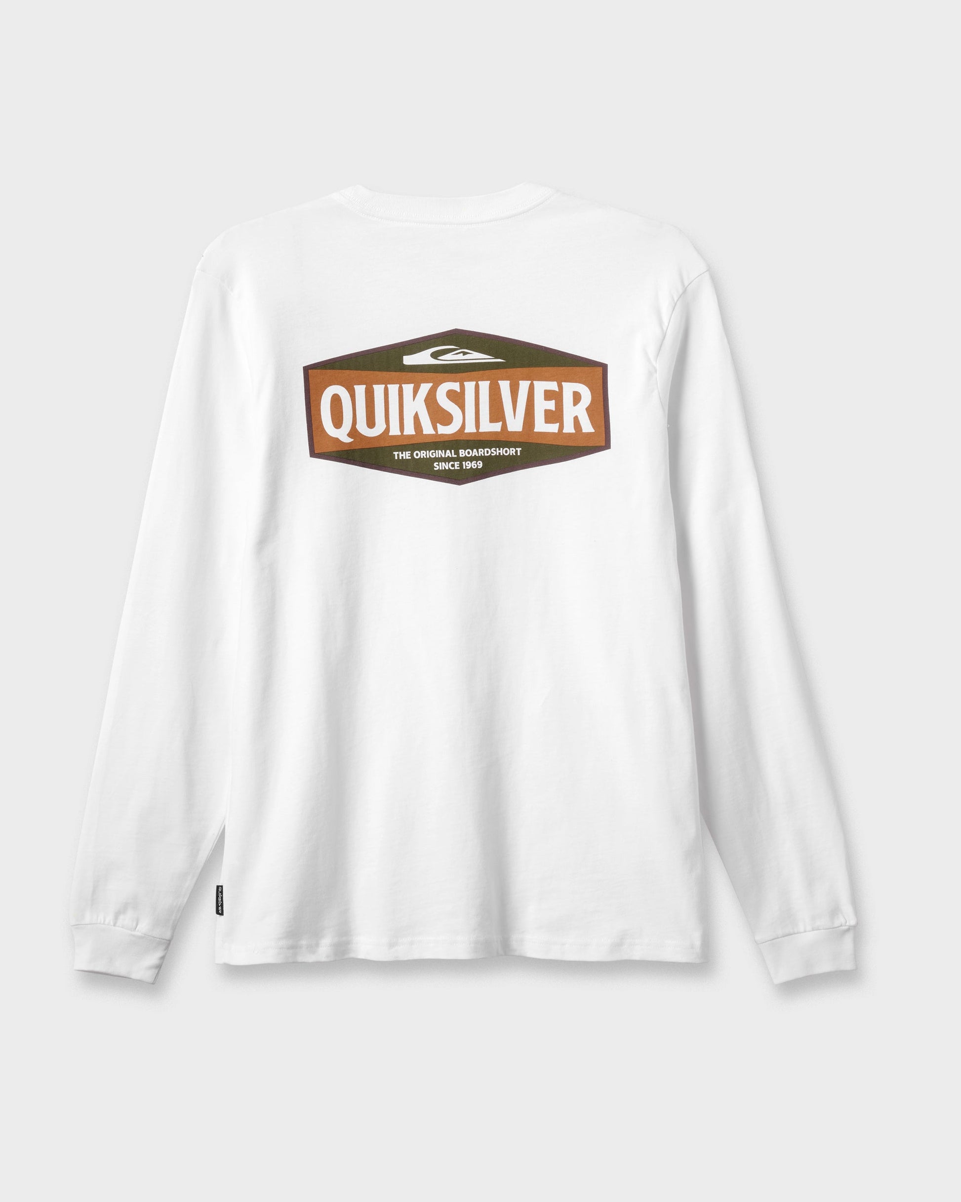 Quick Silver Three Piece Long Sleeve T-shirt - White