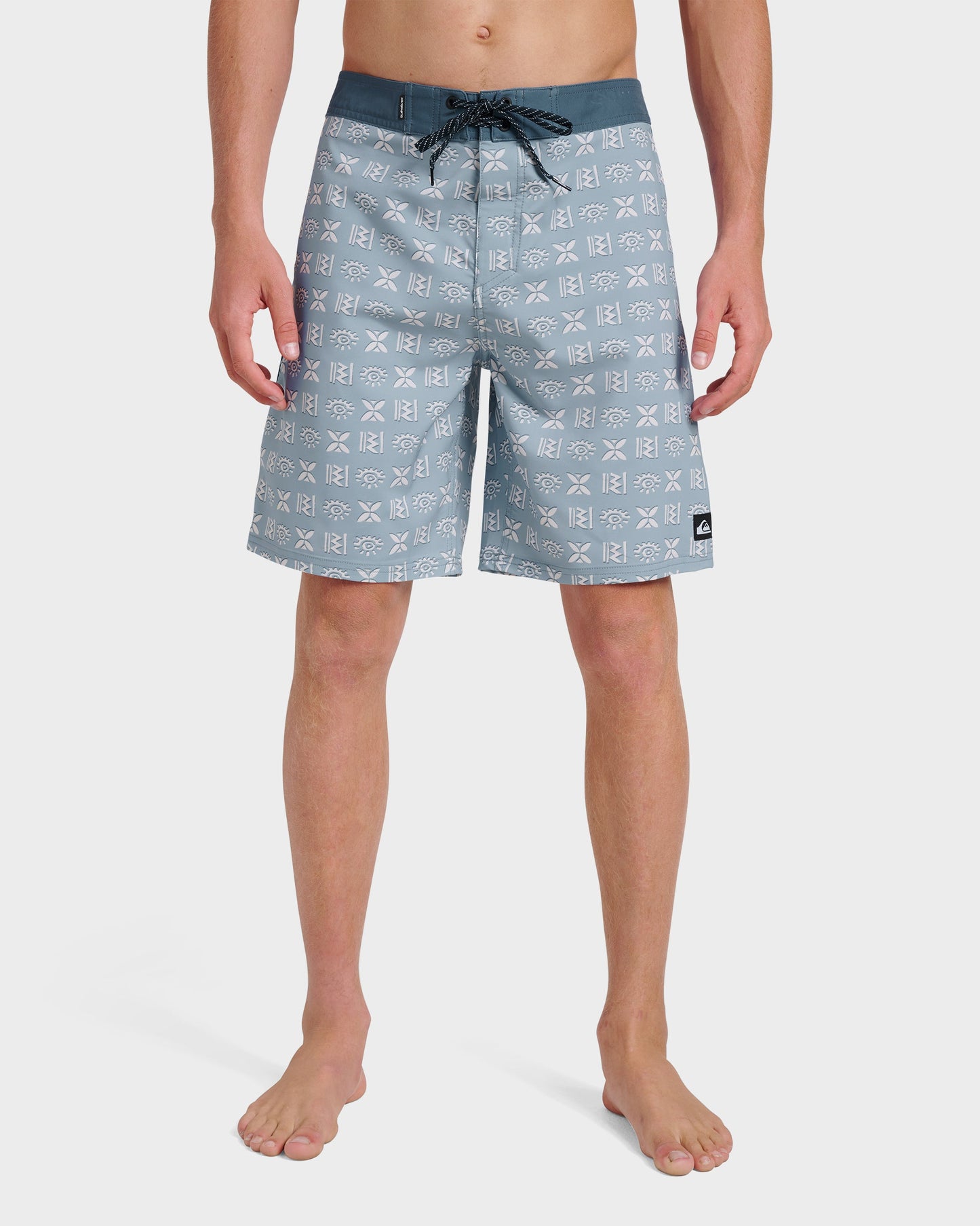 Quick Silver Surfsilk Etched 19" Boardshorts - Ashley Blue