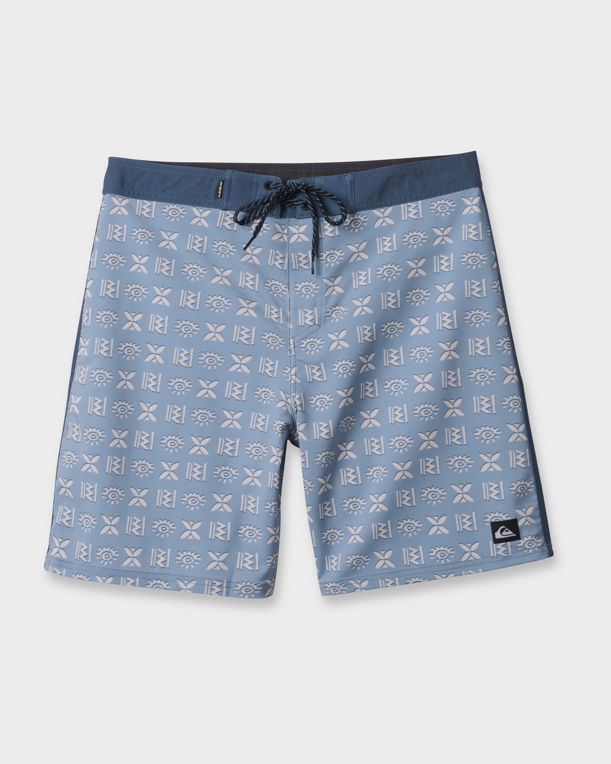 Quick Silver Surfsilk Etched 19" Boardshorts - Ashley Blue