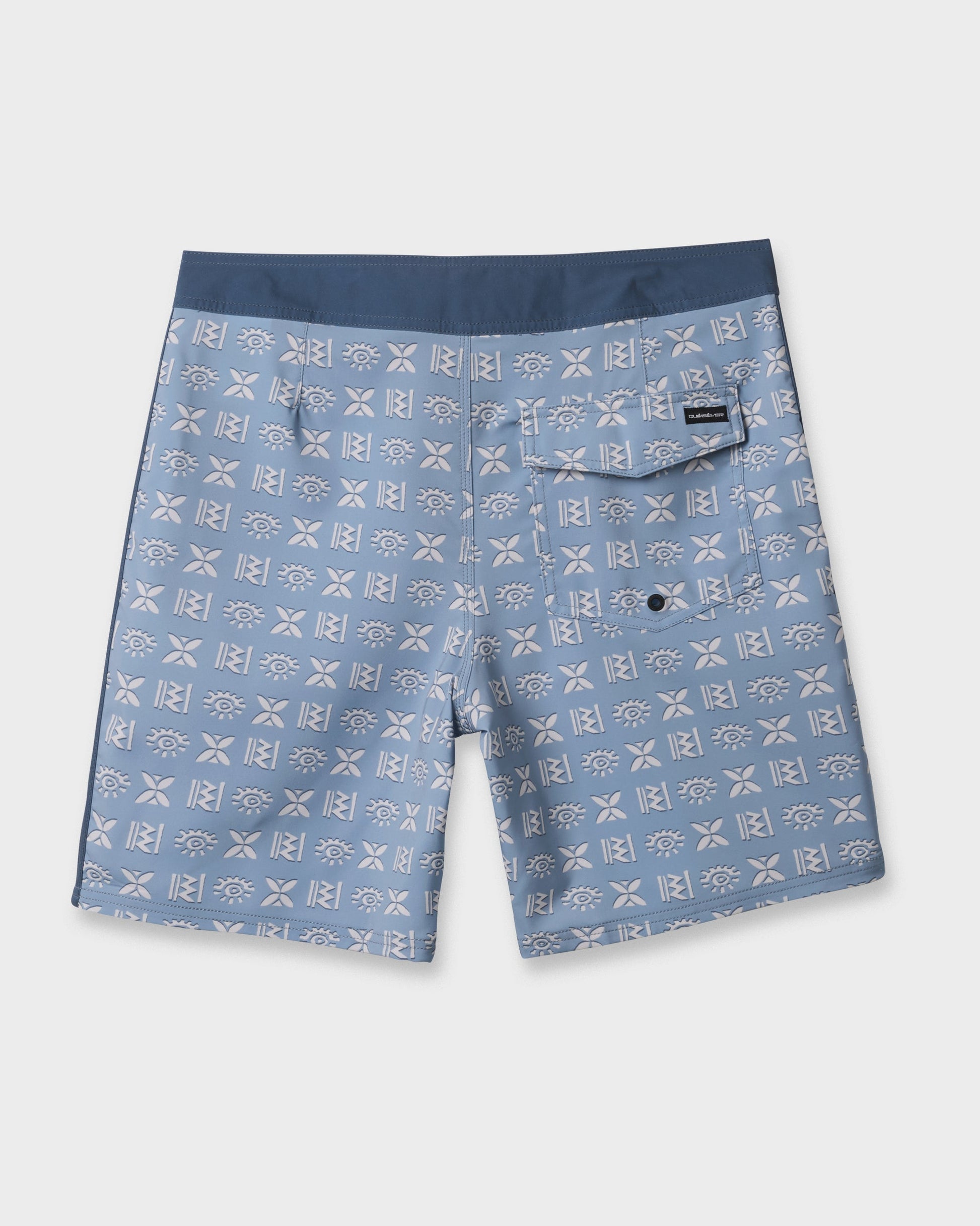 Quick Silver Surfsilk Etched 19" Boardshorts - Ashley Blue