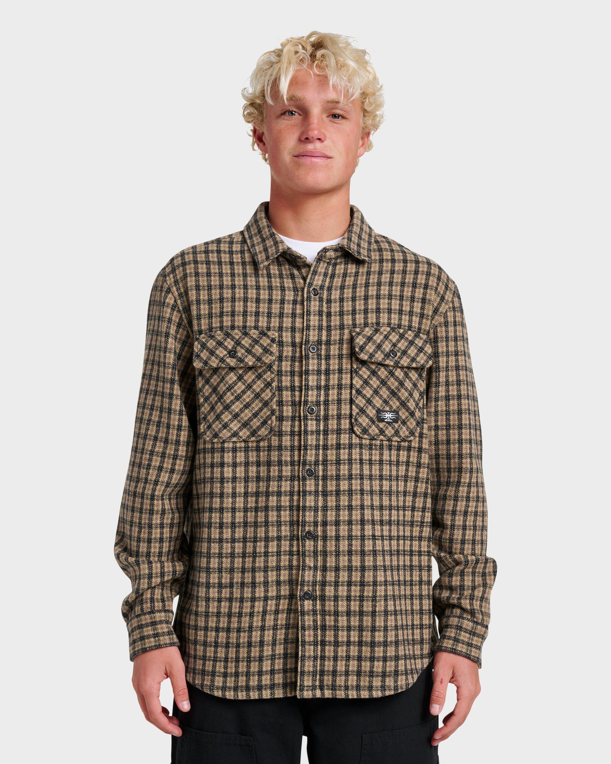 Quick Silver Mercury Sandstrokes Shirt - Elmwood