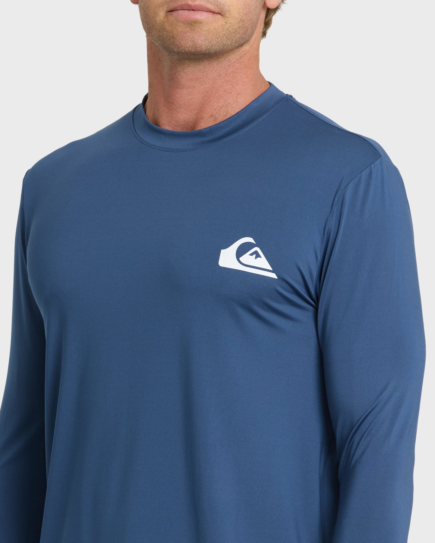 Quick Silver Everyday Long Sleeve Surf Tee - Navy