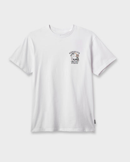 Quick Silver Hi Hula Dance Classic T-shirt - White