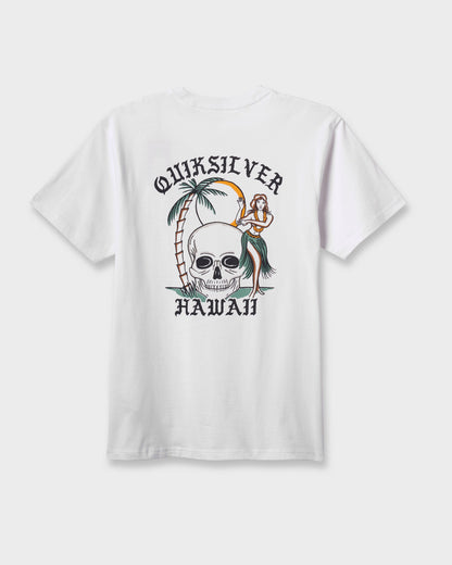 Quick Silver Hi Hula Dance Classic T-shirt - White