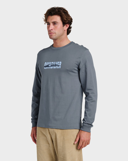 Quick Silver Quik Stack Long Sleeve T-shirt - China Blue