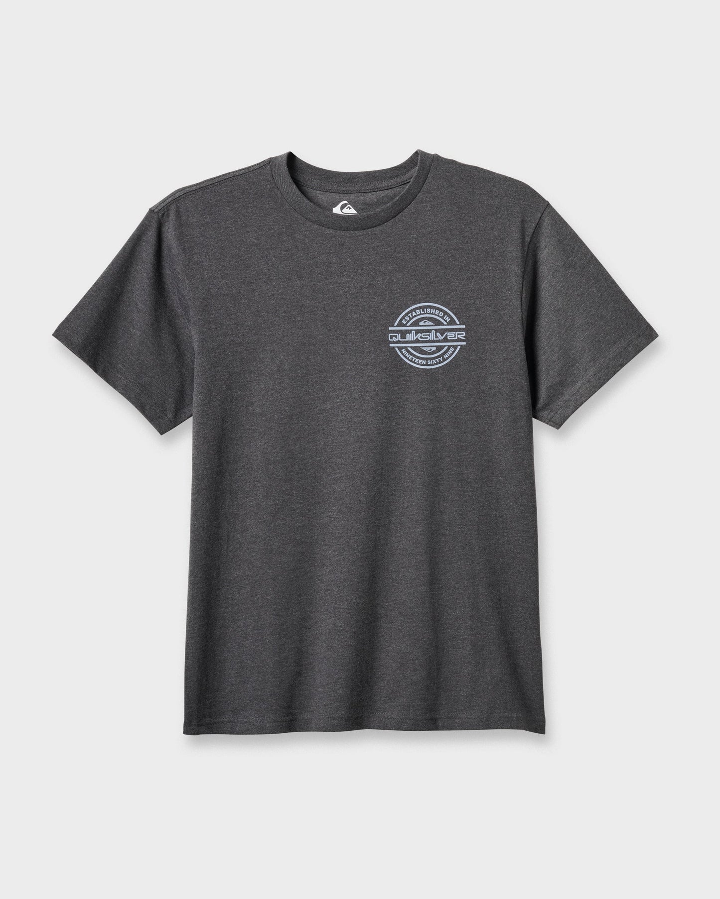 Quick Silver Mirrored Classic T-shirt - Charcoal Heather