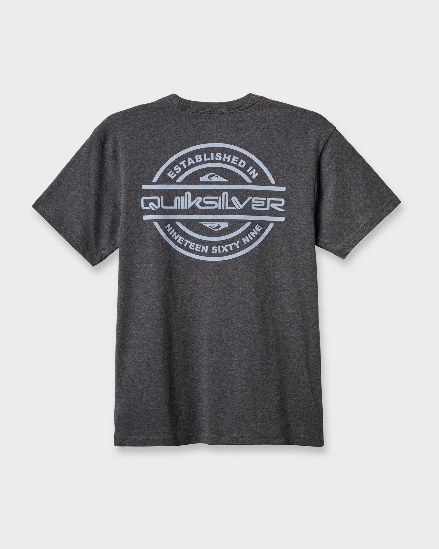 Quick Silver Mirrored Classic T-shirt - Charcoal Heather