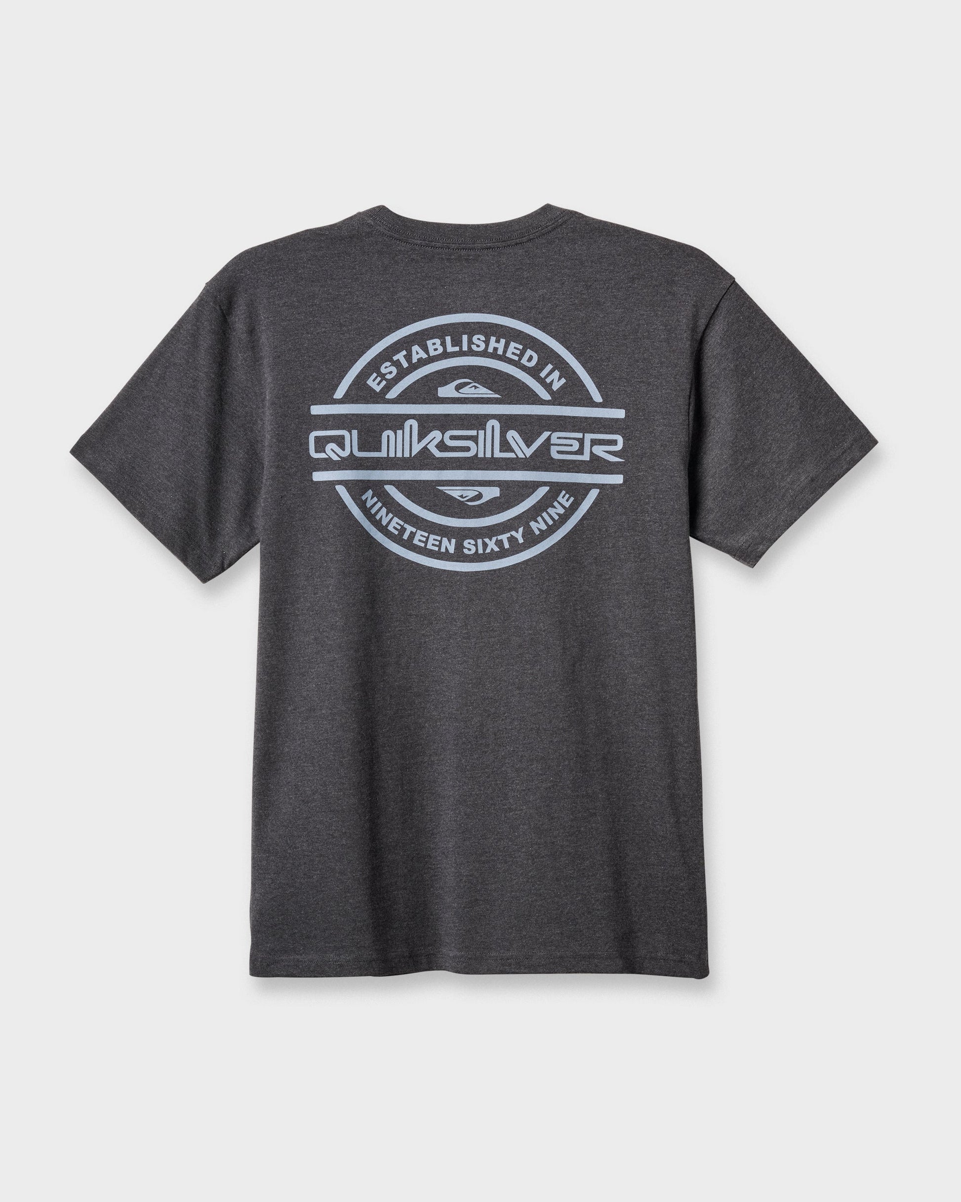 Quick Silver Mirrored Classic T-shirt - Charcoal Heather