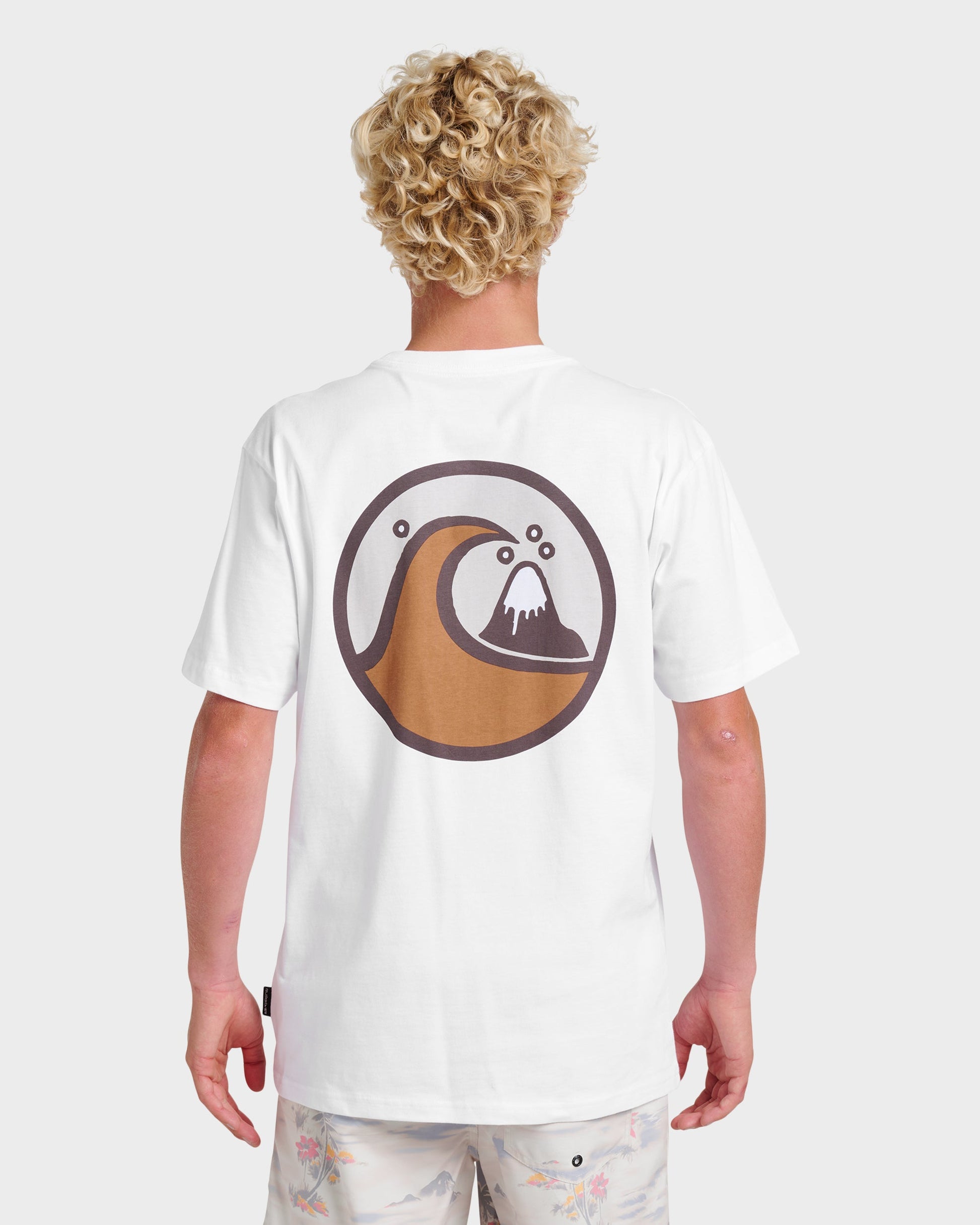 Quick Silver Jungle Wave Classic T-shirt - White