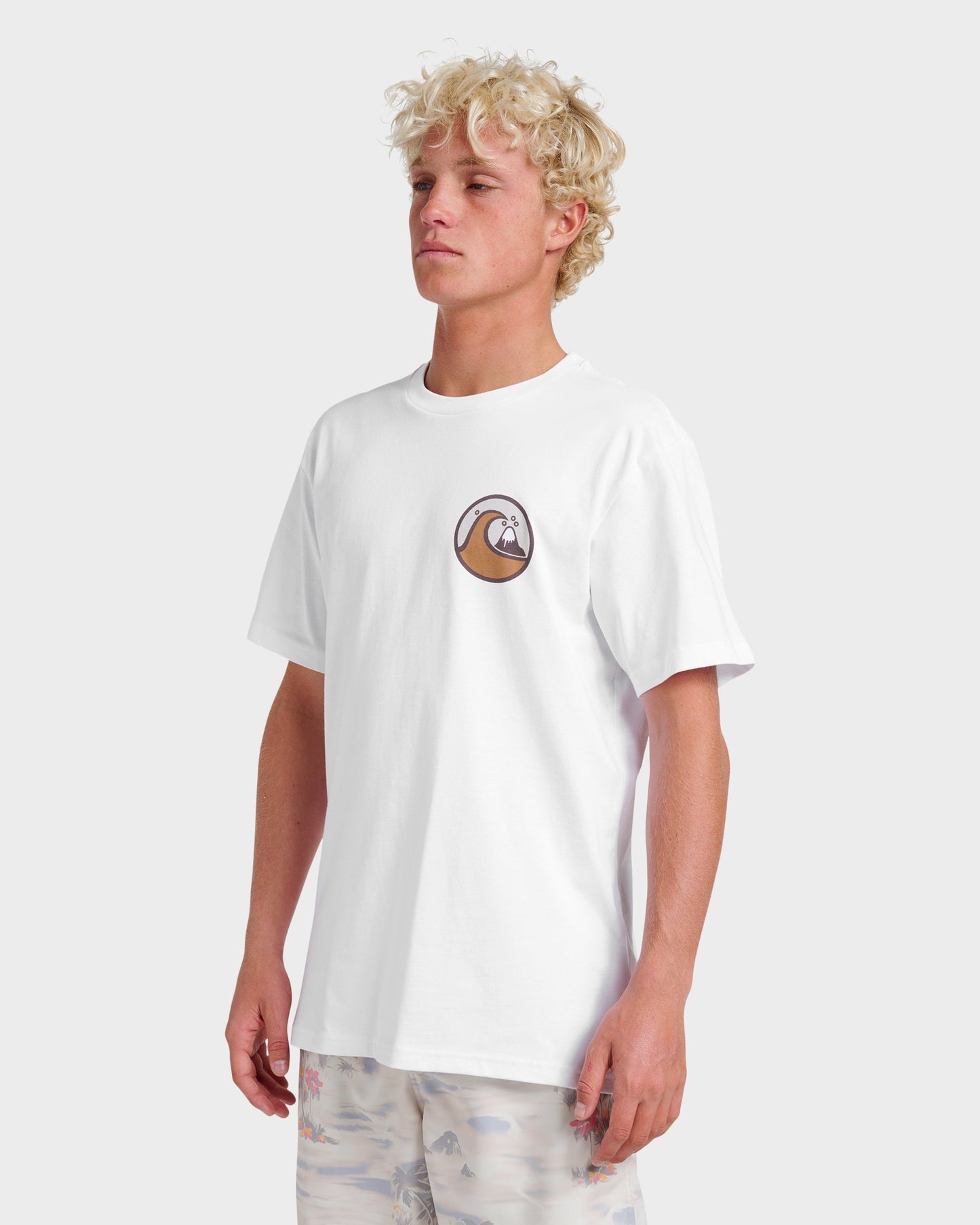 Quick Silver Jungle Wave Classic T-shirt - White