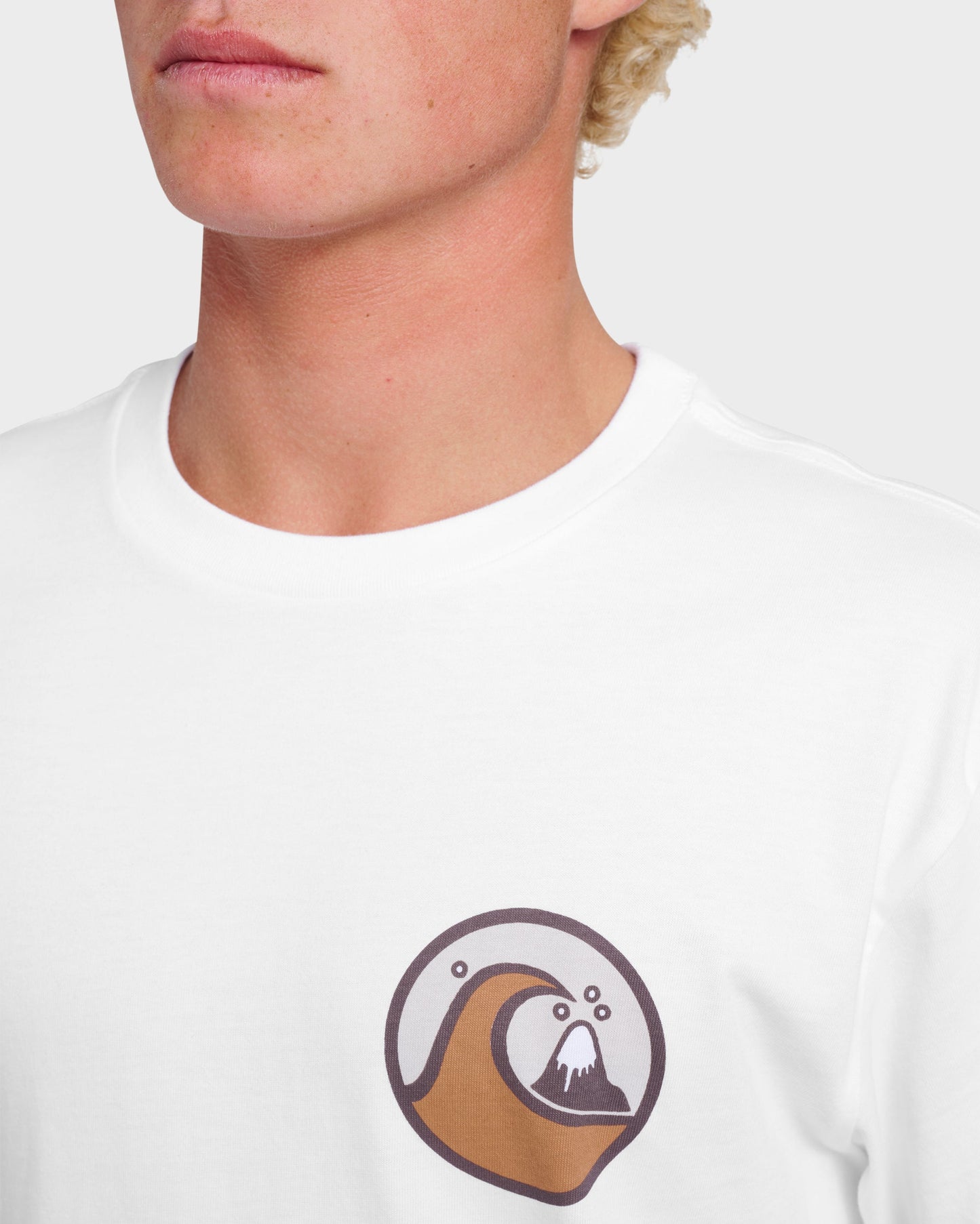 Quick Silver Jungle Wave Classic T-shirt - White