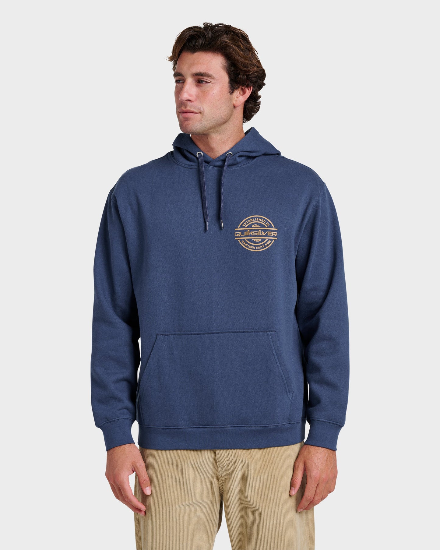 Quick Silver Graphic Hoodie - Sargasso Sea