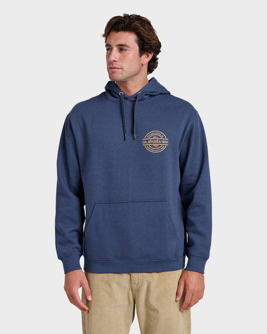 Quick Silver Graphic Hoodie - Sargasso Sea