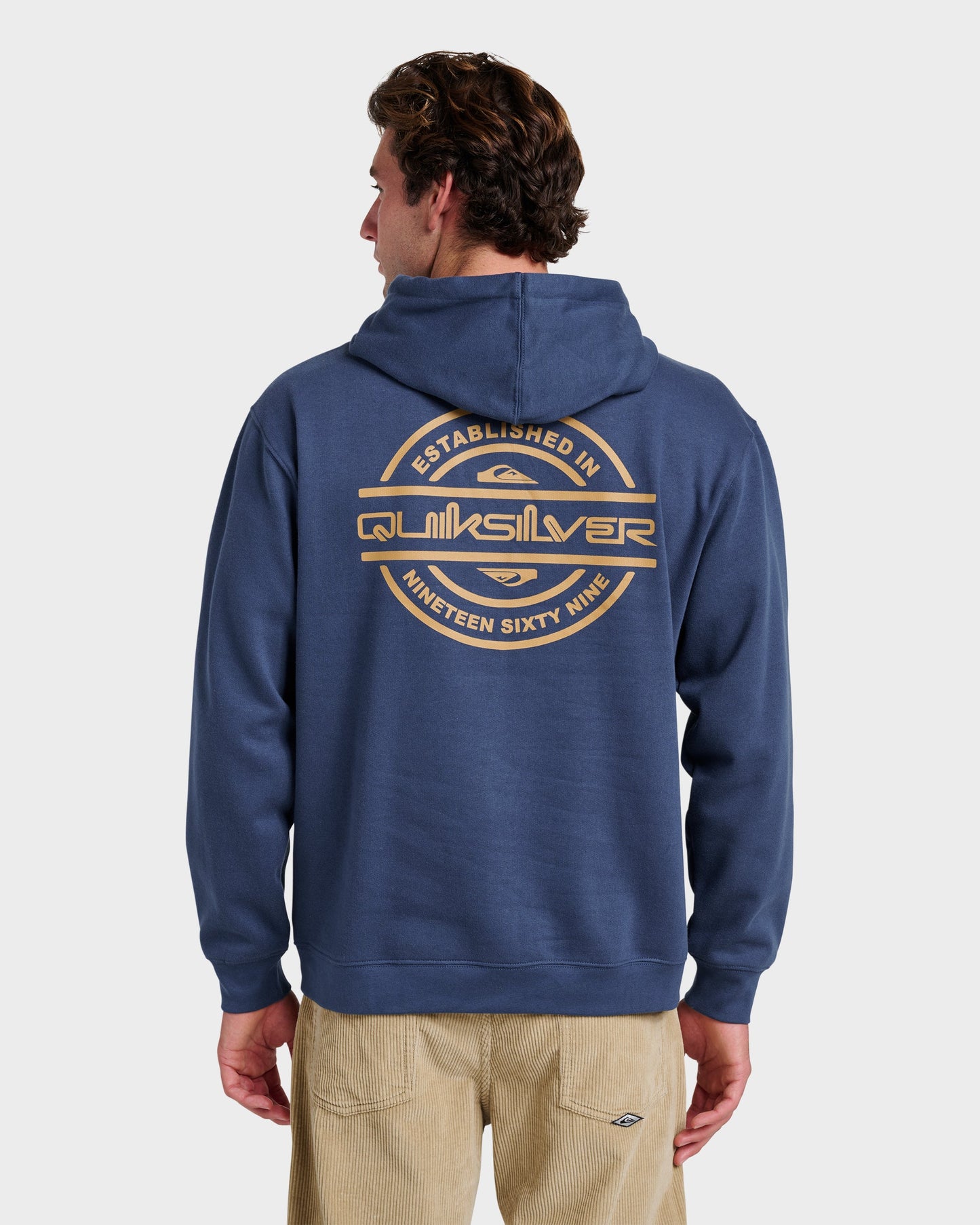 Quick Silver Graphic Hoodie - Sargasso Sea