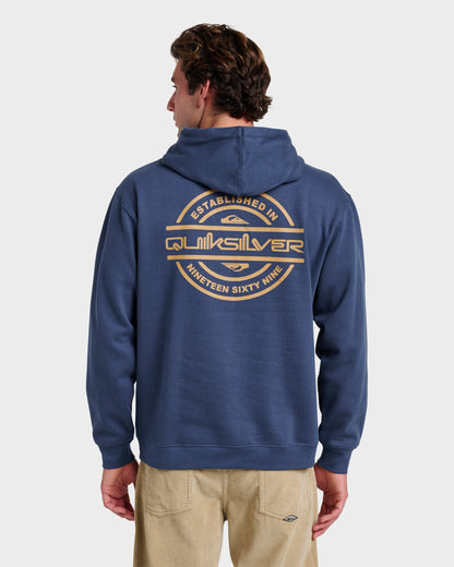 Quick Silver Graphic Hoodie - Sargasso Sea