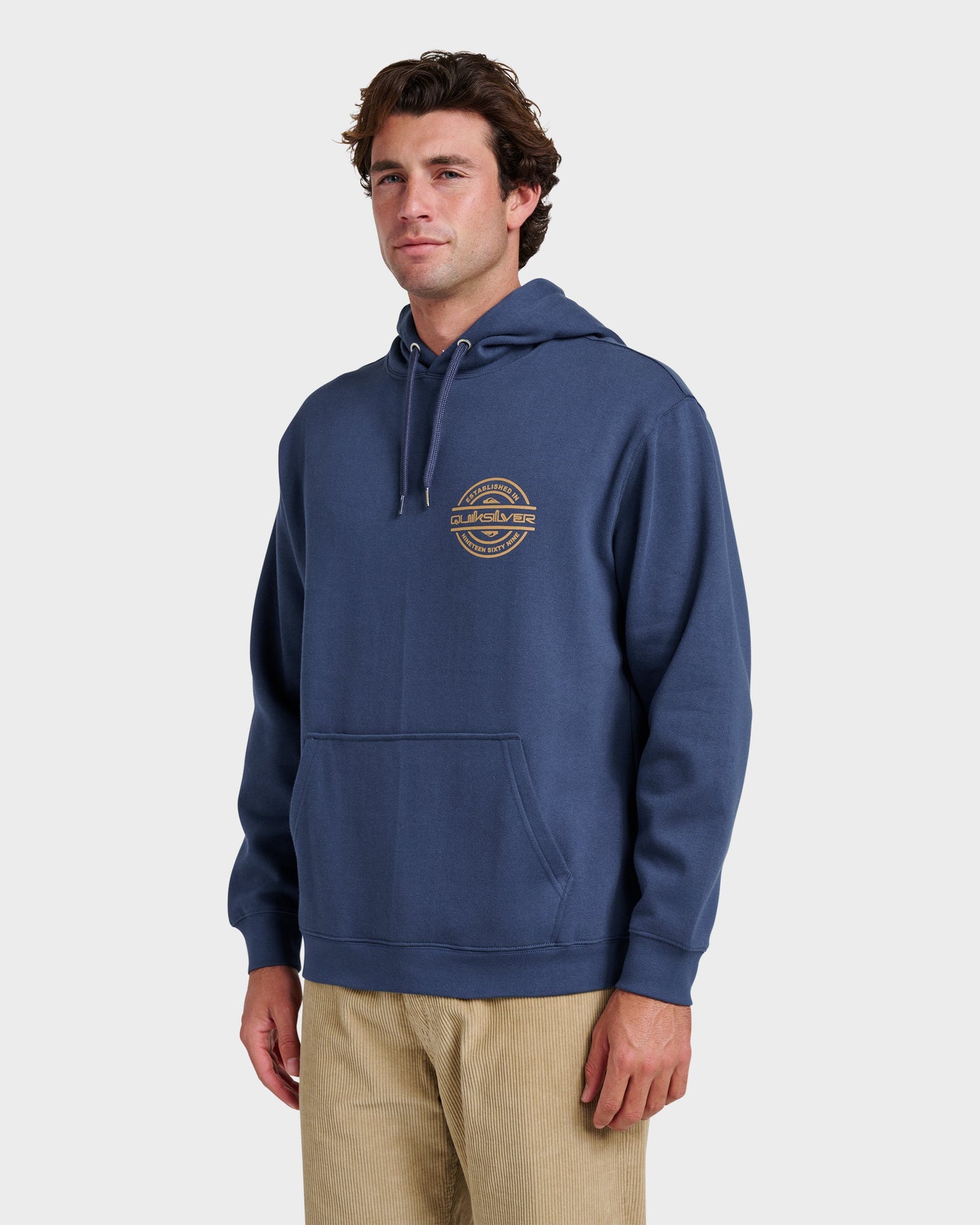 Quick Silver Graphic Hoodie - Sargasso Sea