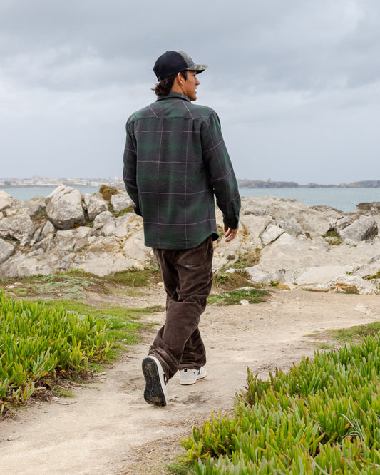 Quick Silver Dna Flannel Shirt - Garden Topiary