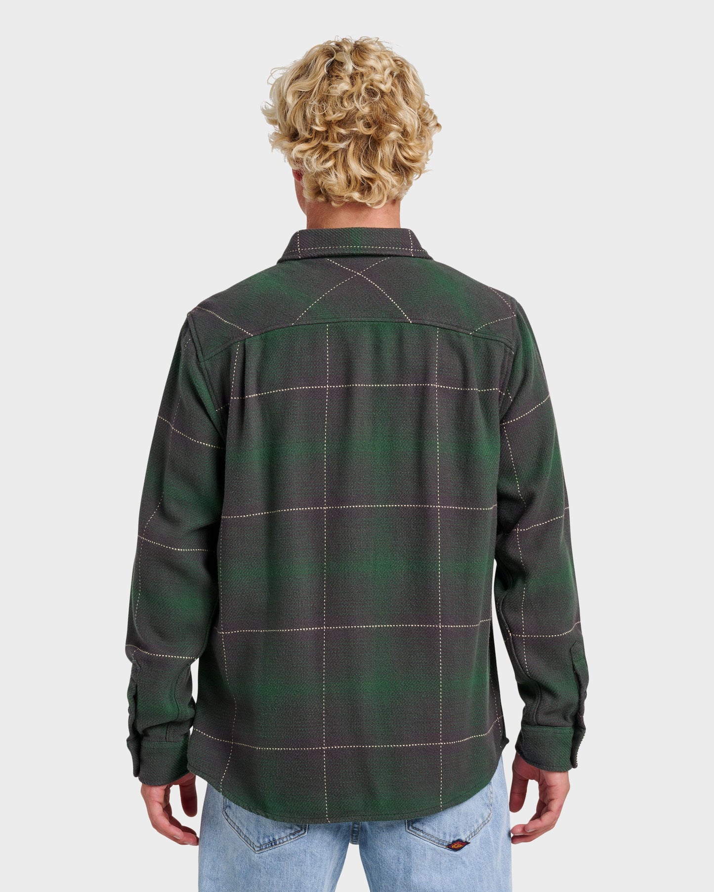 Quick Silver Dna Flannel Shirt - Garden Topiary