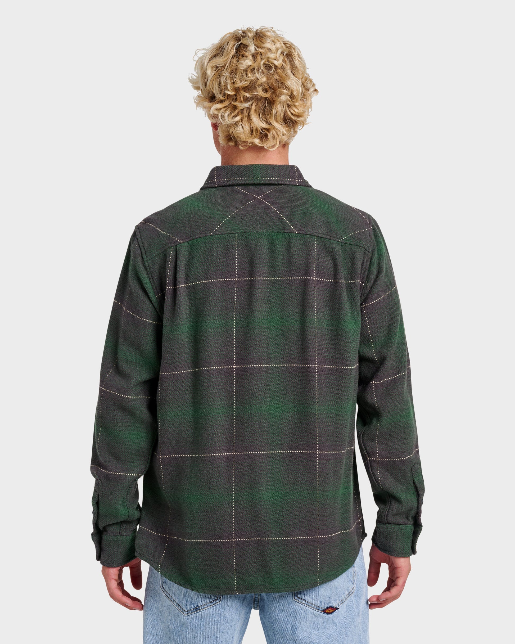 Quick Silver Dna Flannel Shirt - Garden Topiary