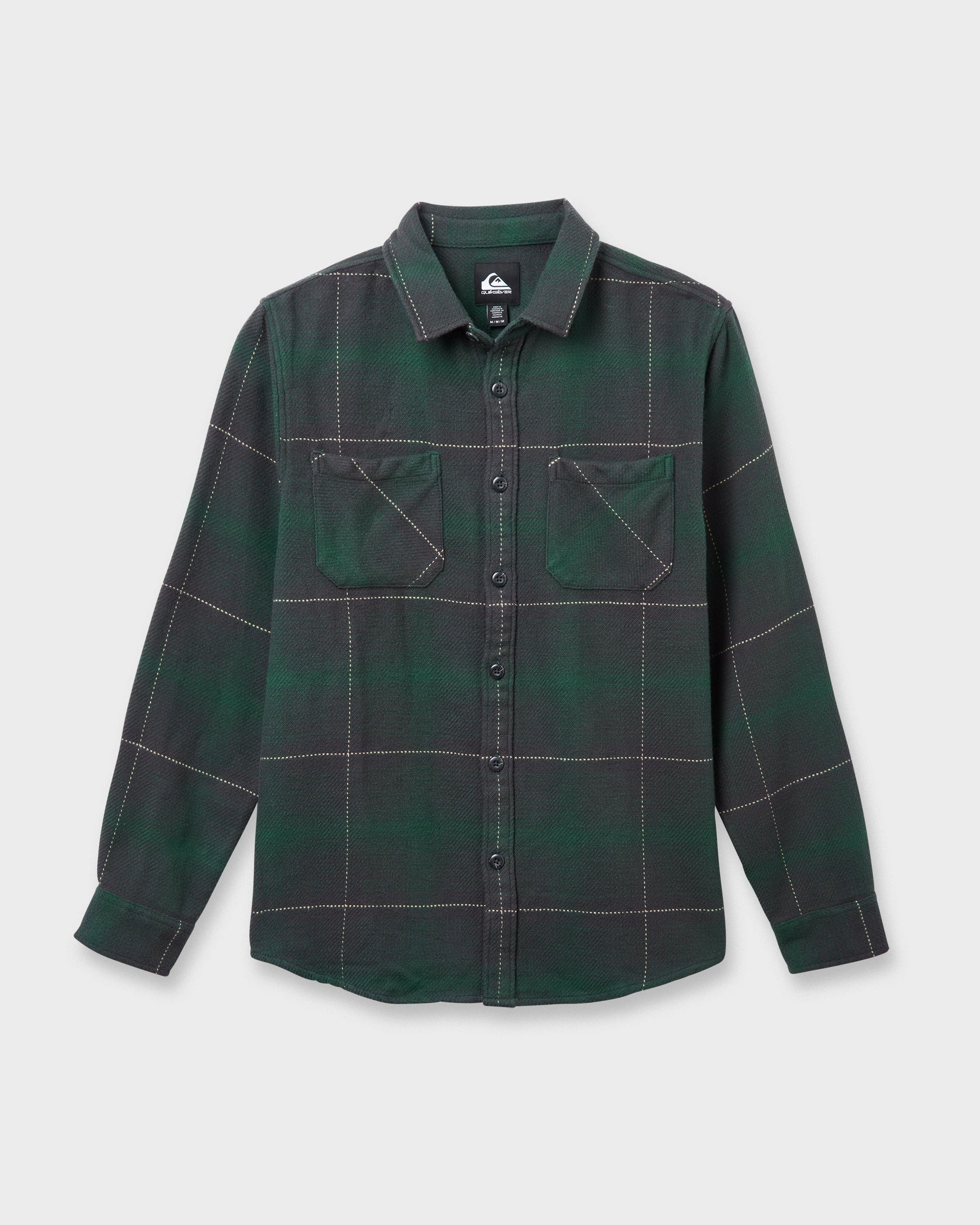 Quick Silver Dna Flannel Shirt - Garden Topiary