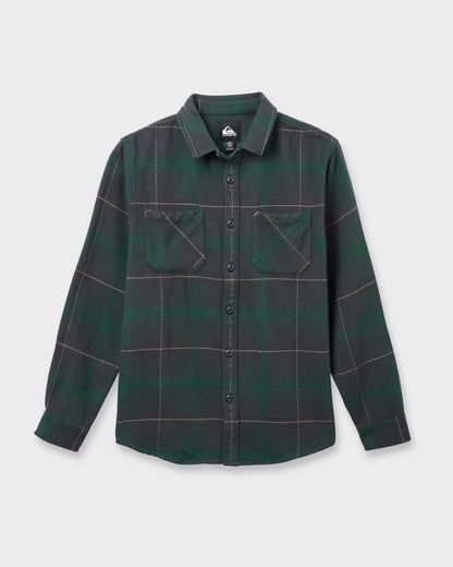 Quick Silver Dna Flannel Shirt - Garden Topiary