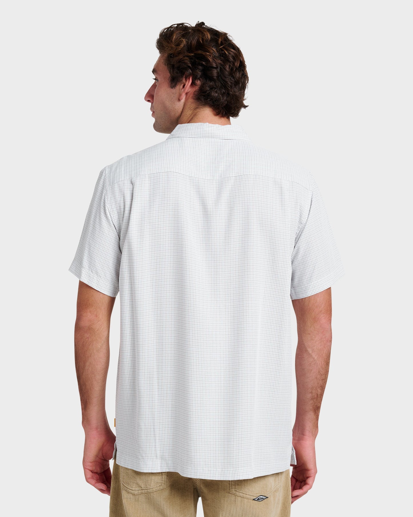 Quick Silver Waterman Checkmate Shirt - White