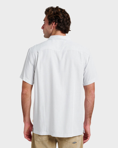 Quick Silver Waterman Checkmate Shirt - White