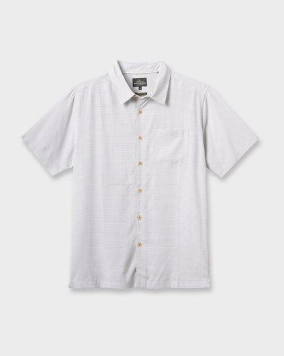 Quick Silver Waterman Checkmate Shirt - White