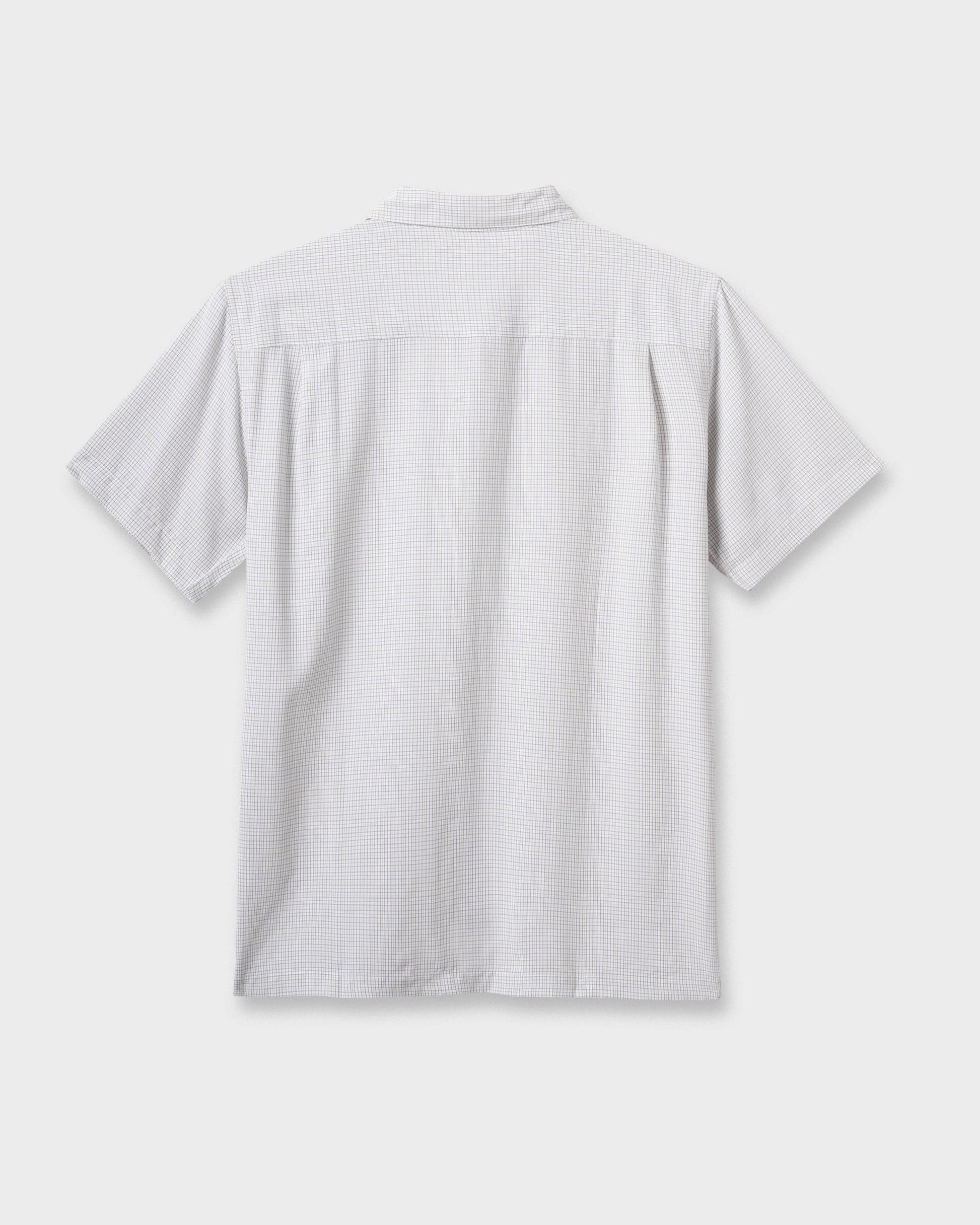 Quick Silver Waterman Checkmate Shirt - White