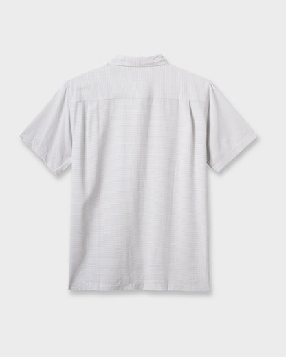 Quick Silver Waterman Checkmate Shirt - White