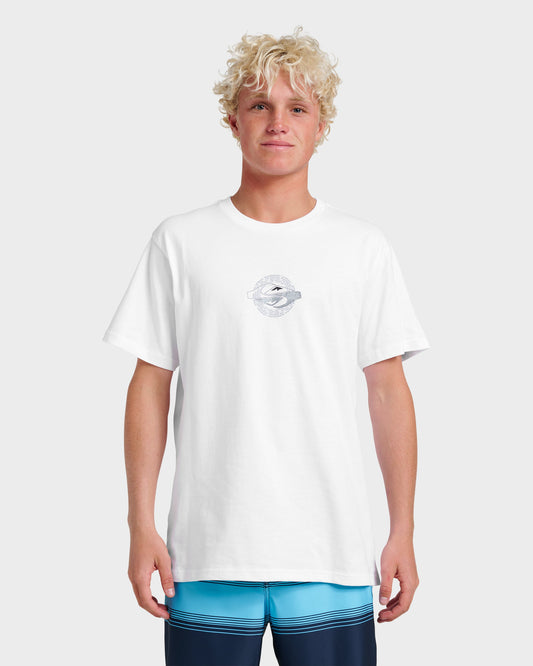 Quick Silver Yin Vortex Classic T-shirt - White