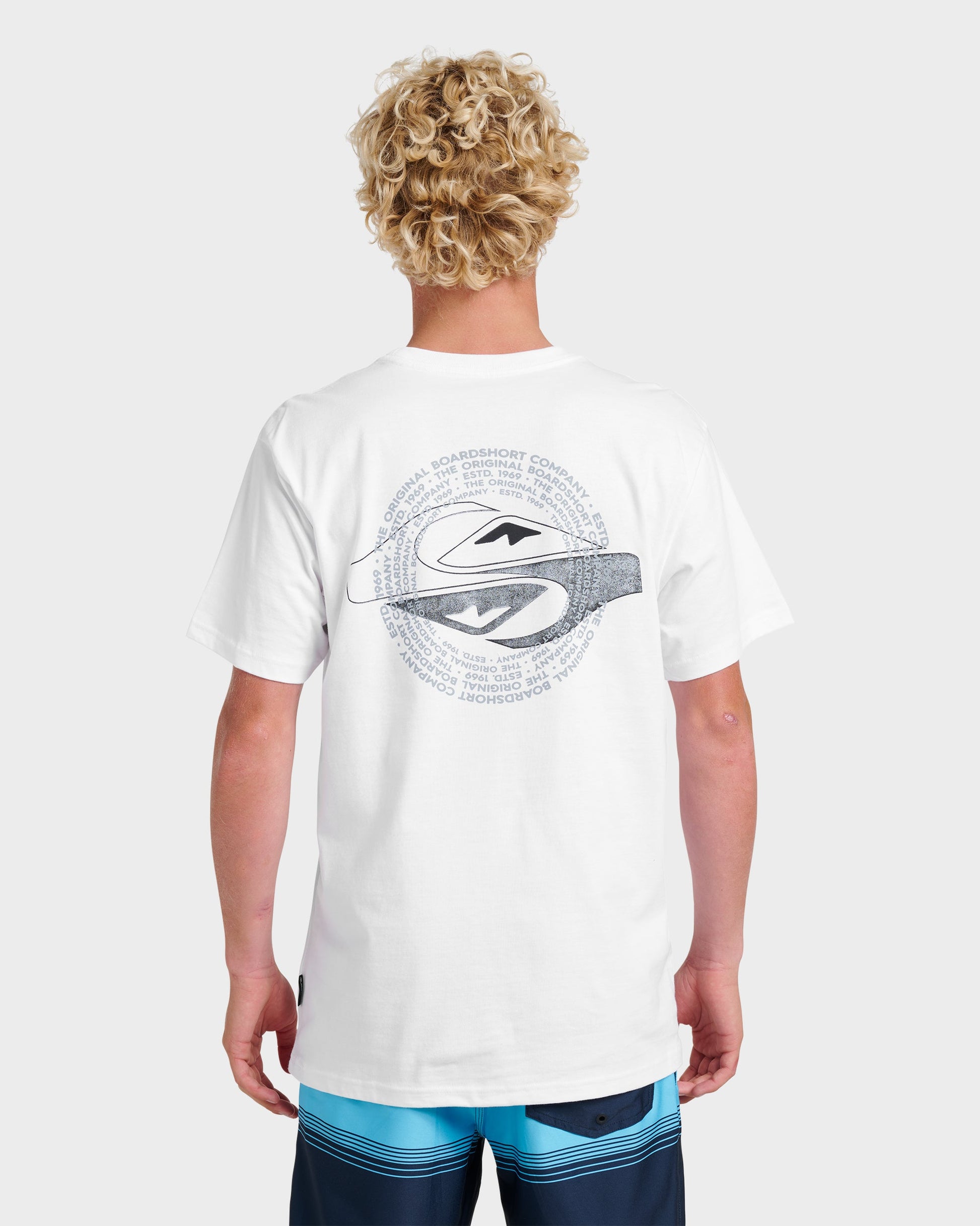 Quick Silver Yin Vortex Classic T-shirt - White