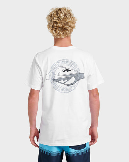 Quick Silver Yin Vortex Classic T-shirt - White
