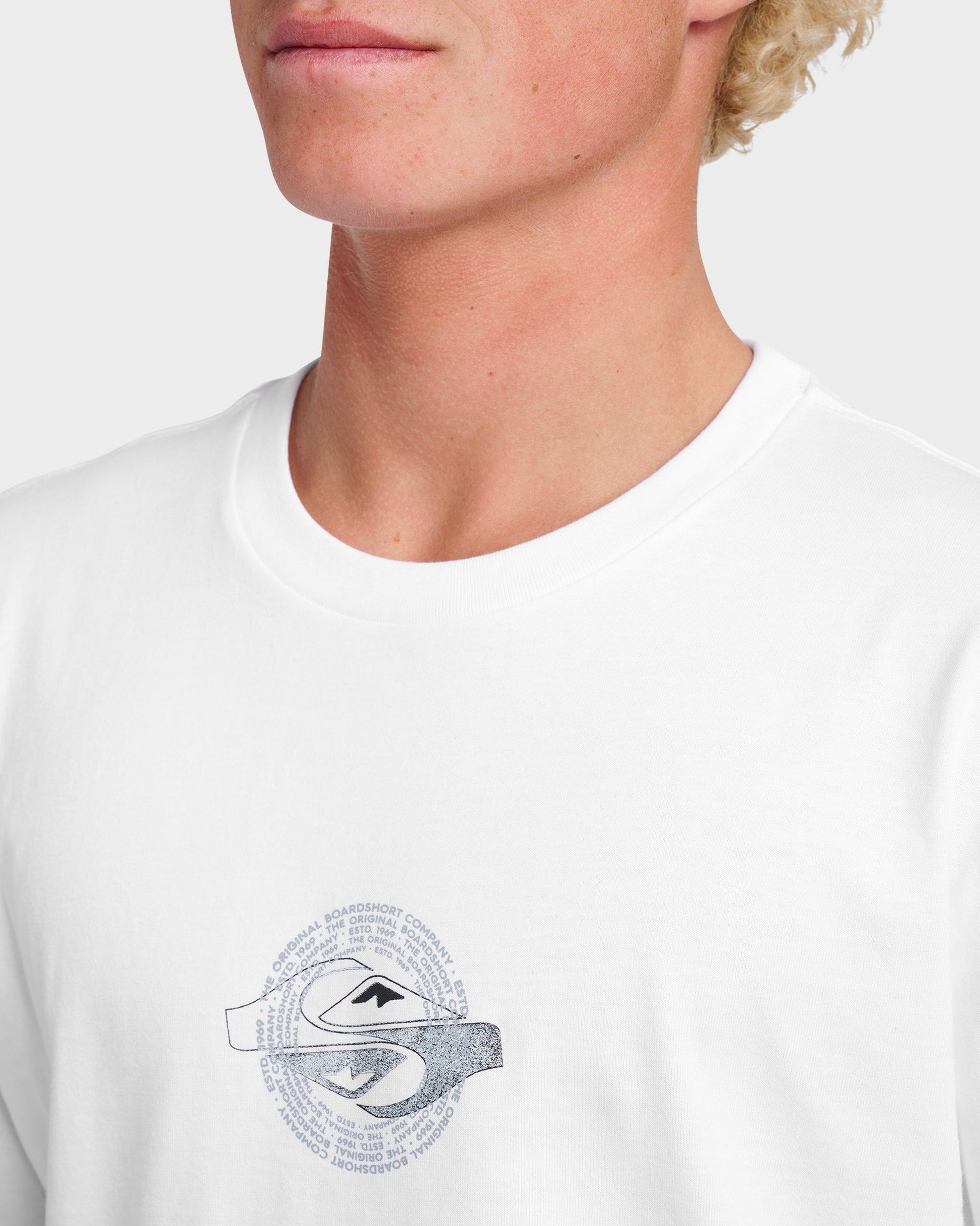 Quick Silver Yin Vortex Classic T-shirt - White