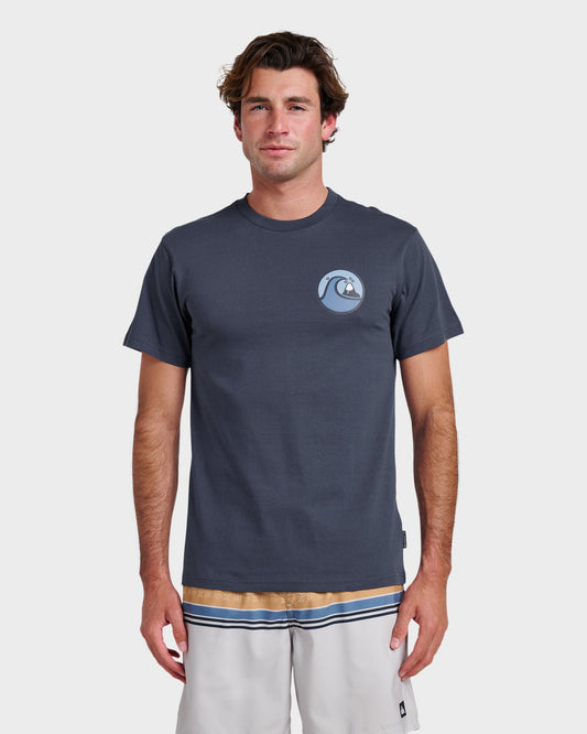 Quick Silver Jungle Wave Classic T-shirt - Navy