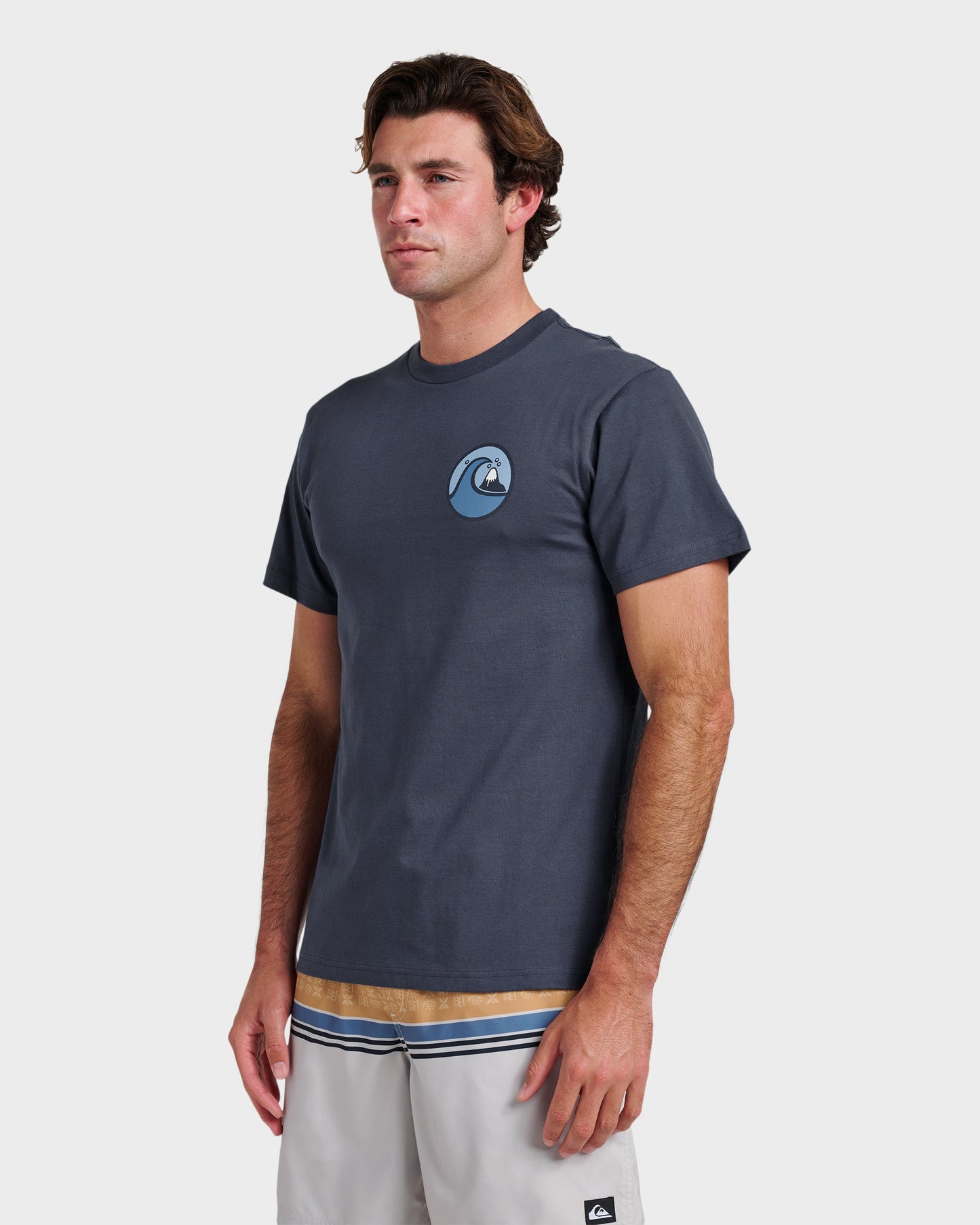 Quick Silver Jungle Wave Classic T-shirt - Navy