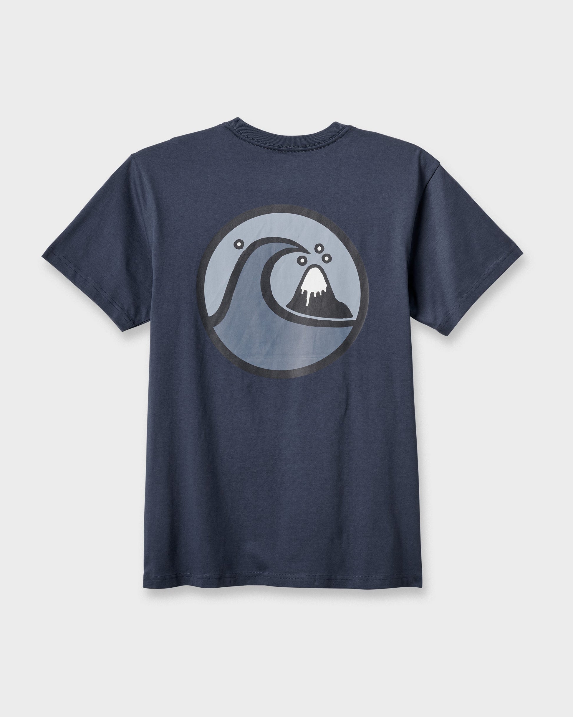 Quick Silver Jungle Wave Classic T-shirt - Navy
