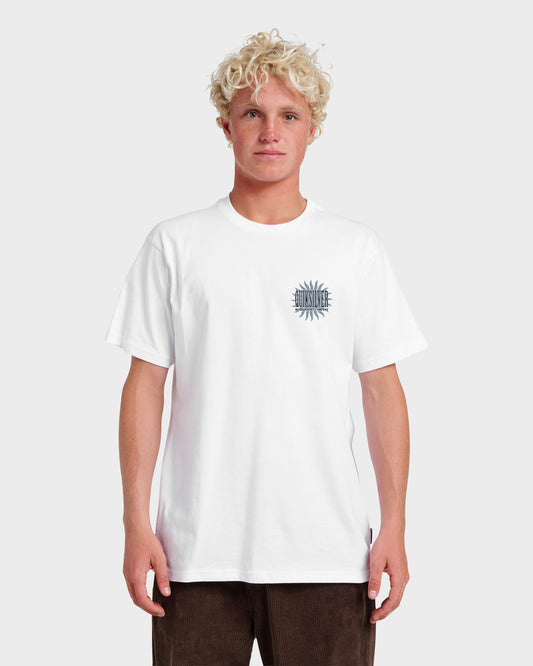 Quick Silver Sunny Side Up Classic T-shirt - White