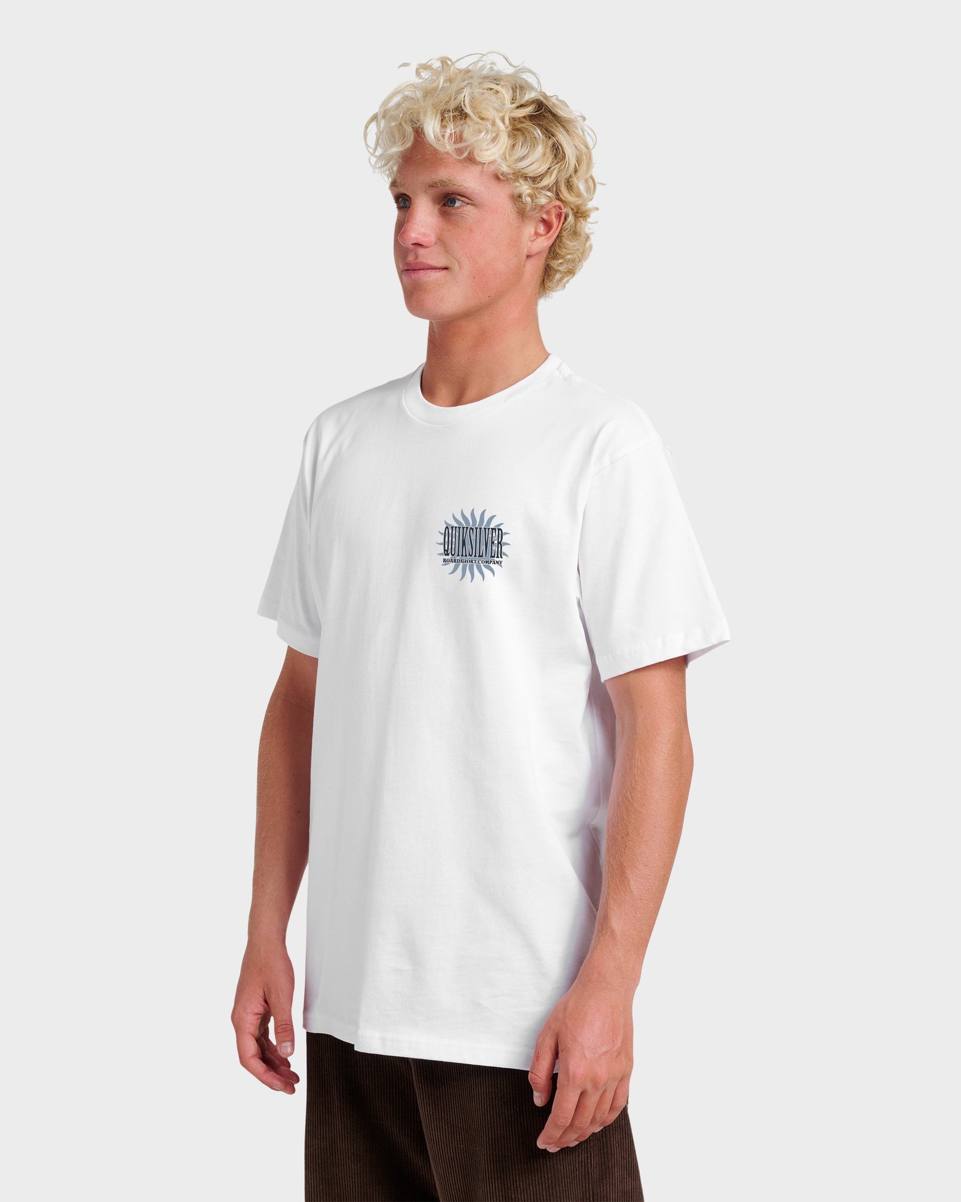 Quick Silver Sunny Side Up Classic T-shirt - White