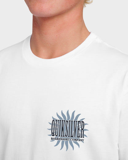 Quick Silver Sunny Side Up Classic T-shirt - White