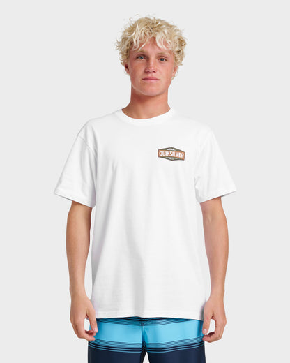Quick Silver Six Points Classic T-shirt - White
