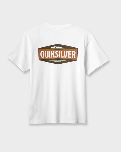 Quick Silver Six Points Classic T-shirt - White