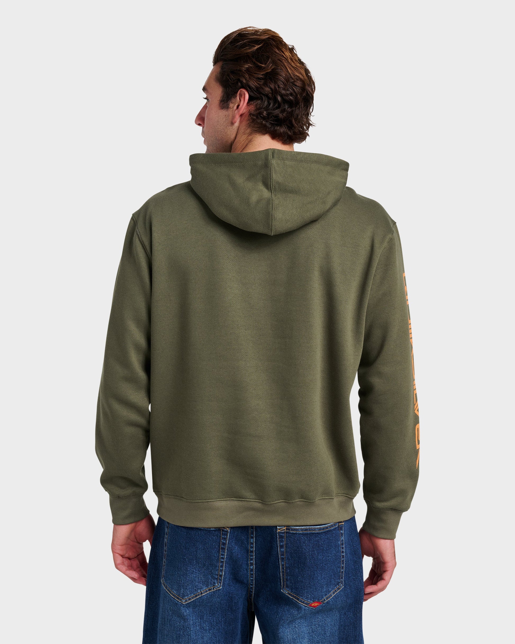 Quick Silver Passage Logo Hoodie - Grape Leaf