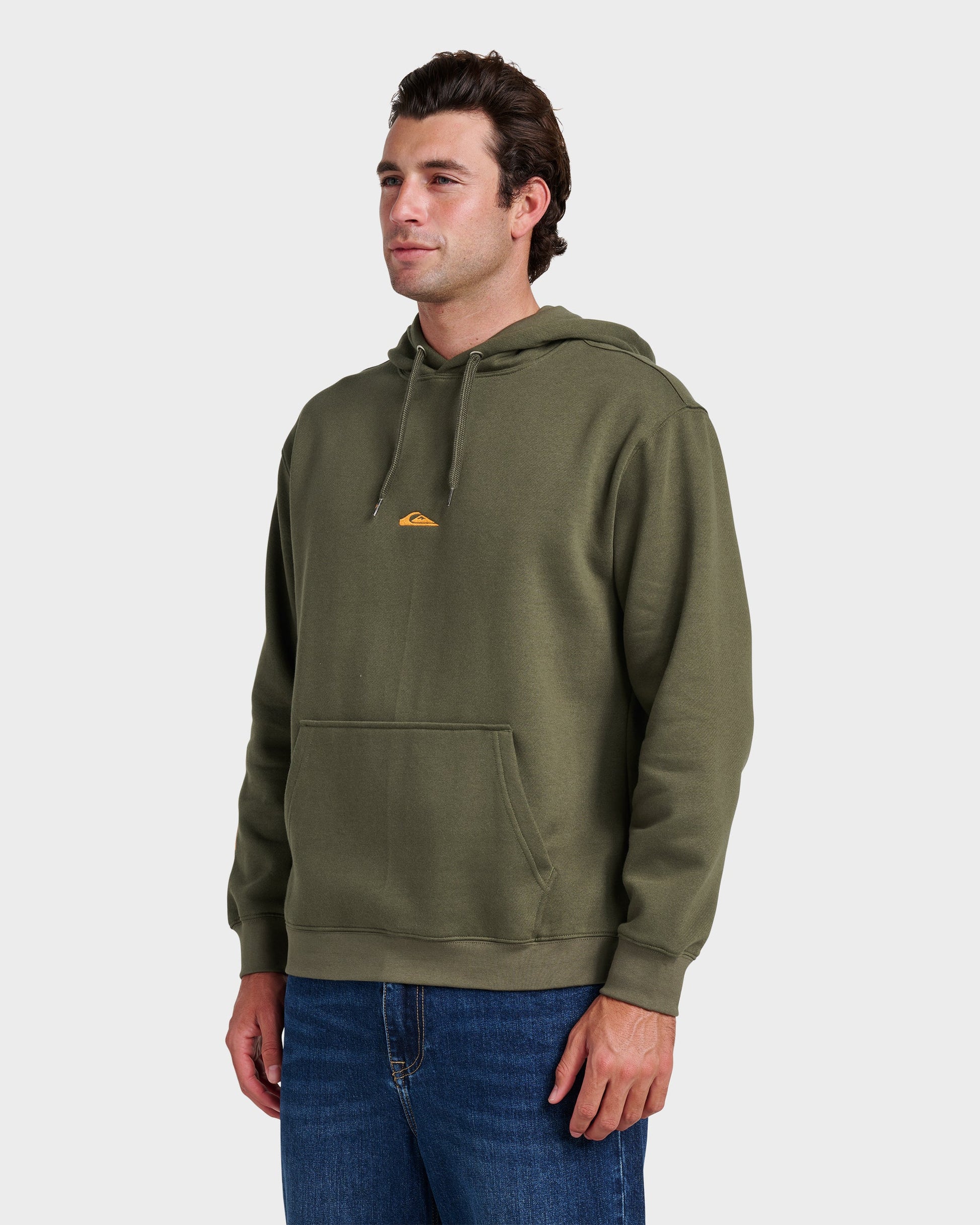 Quick Silver Passage Logo Hoodie - Grape Leaf